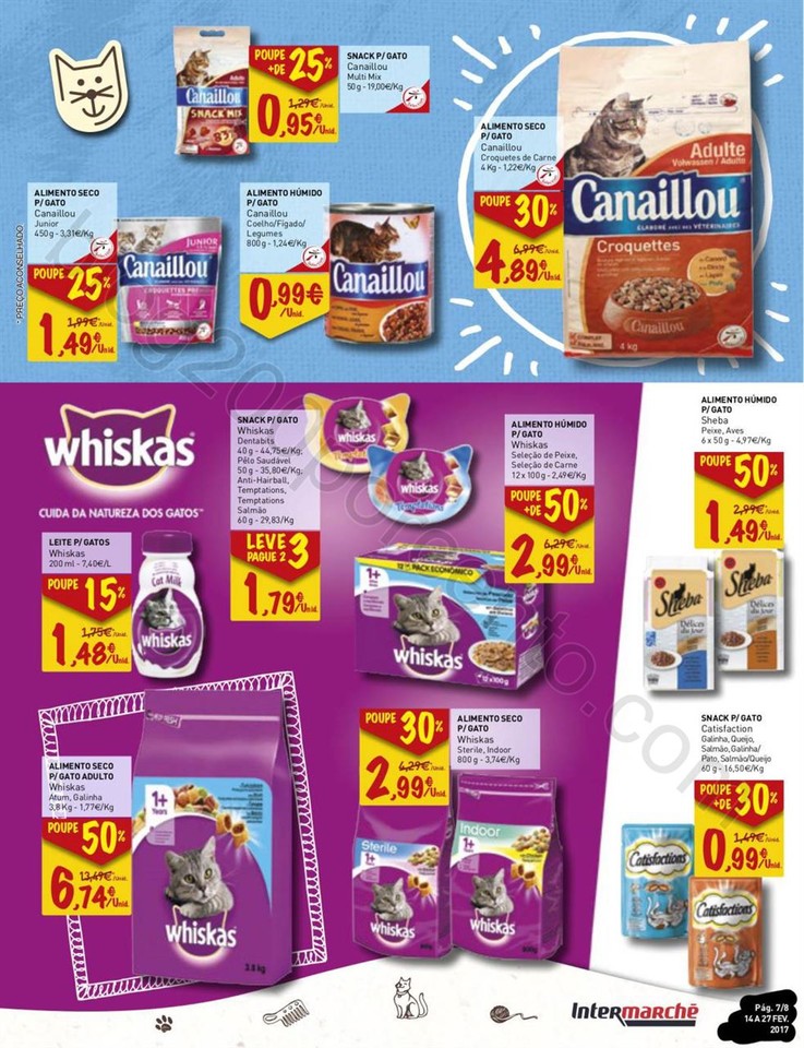 Antevisão Folheto INTERMARCHÉ Pets promoções d