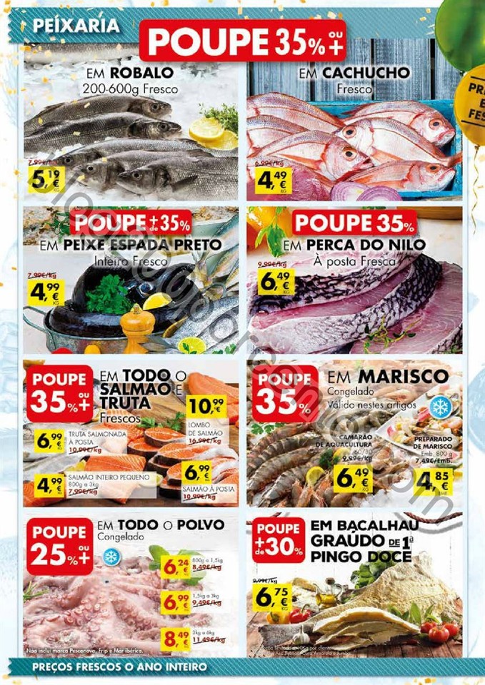 Antevisão Folheto PINGO DOCE Frescos promoções 