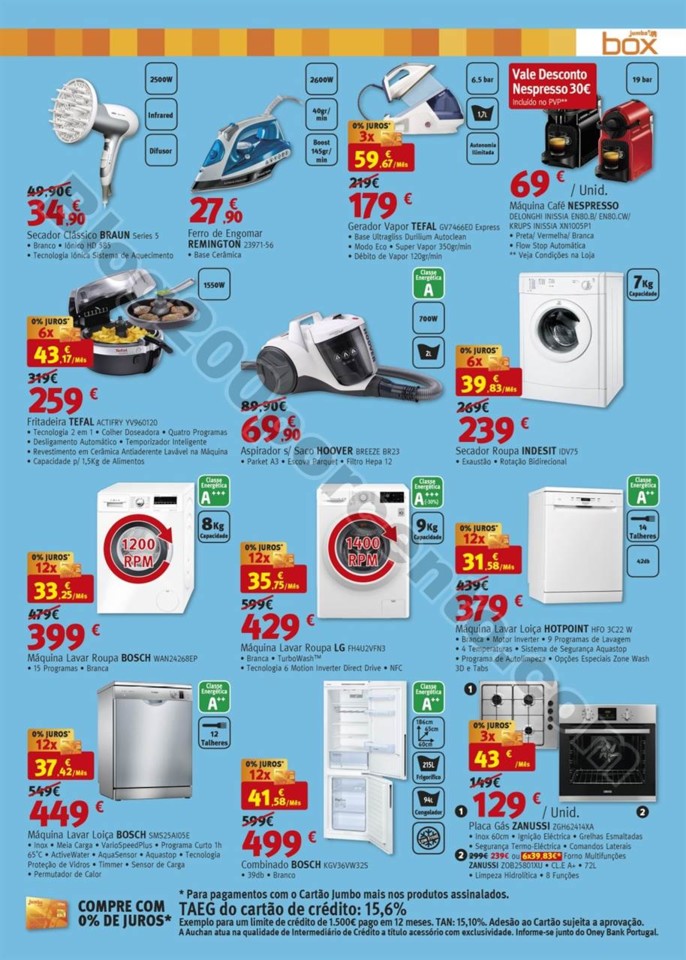 Antevisão folheto jumbo promoçoes + preços mini