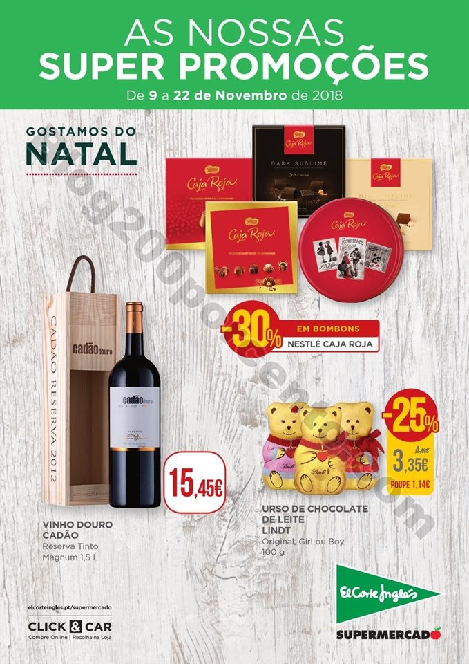 Antevisão Folheto EL CORTE INGLÊS Promoções de