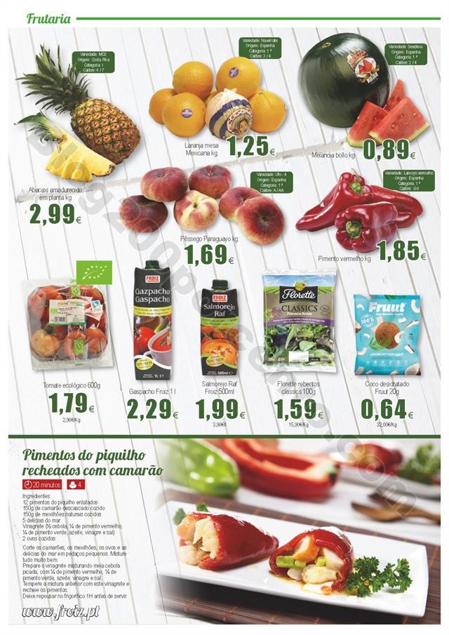 Antevisão Folheto FROIZ Promoções de 6 a 26 jun
