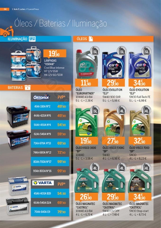 Antevisão Folheto E-LECLERC Auto Promoções de 3