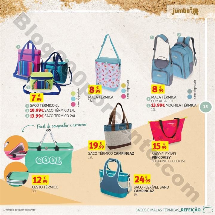 Especial Praia e Campismo JUMBO Promoções de 10 