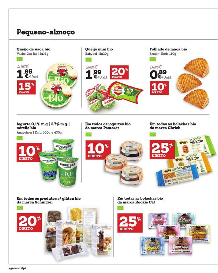 Antevisão Folheto GO NATURAL Promoções de 22 ou