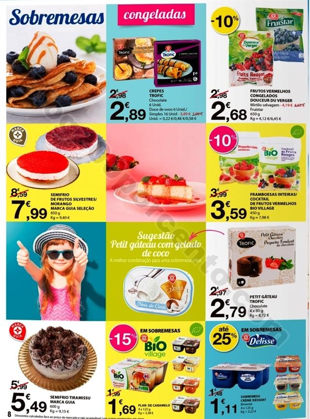 Especial gelados E-LECLERC Promoções de 11 a 23 