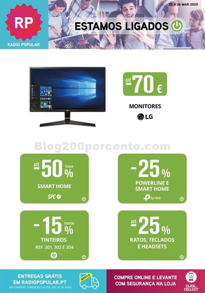 Antevisão Folheto RADIO POPULAR Extra Promoções