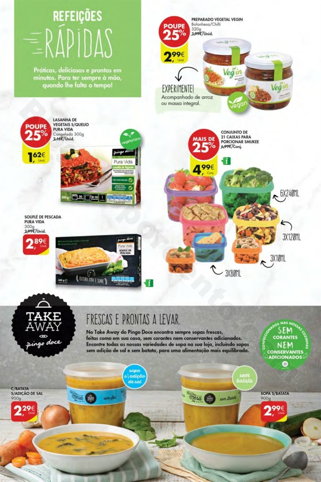Antevisão Folheto PINGO DOCE Alimentação Saudá