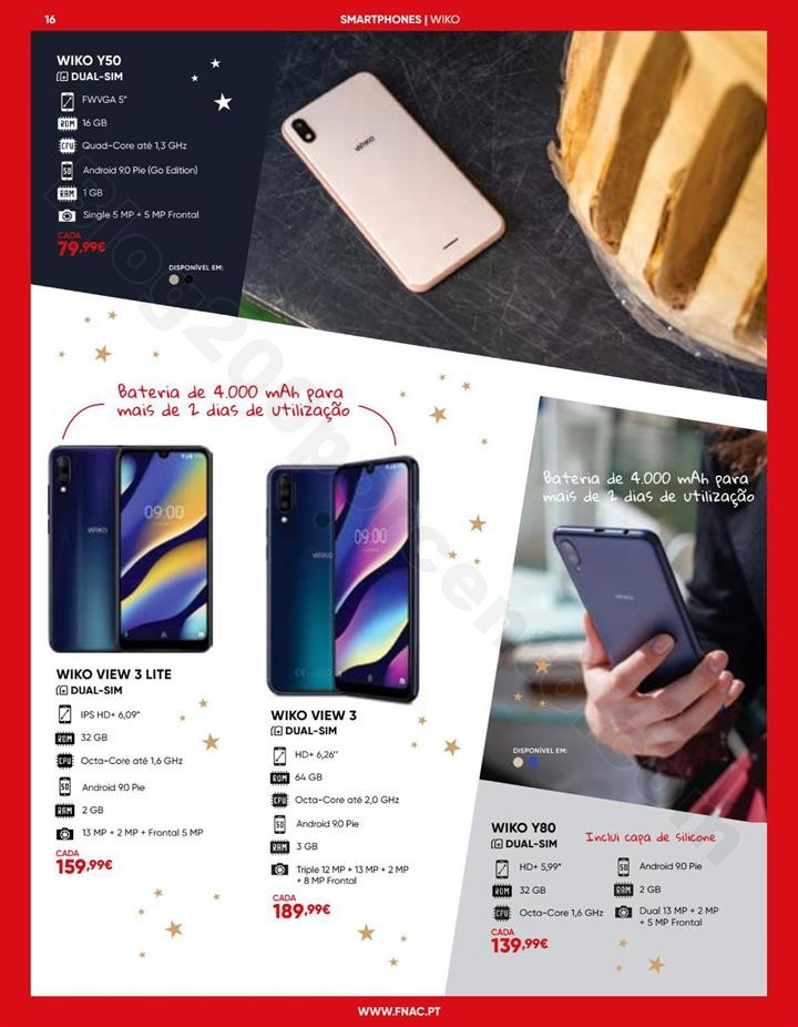 Antevisão Folheto FNAC Natal Tecnologia Promoçõ