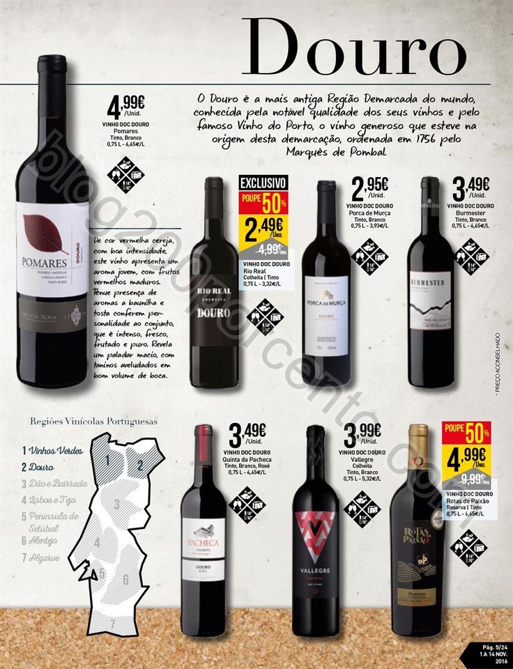 Antevisão Folheto INTERMARCHÉ Vinhos promoções
