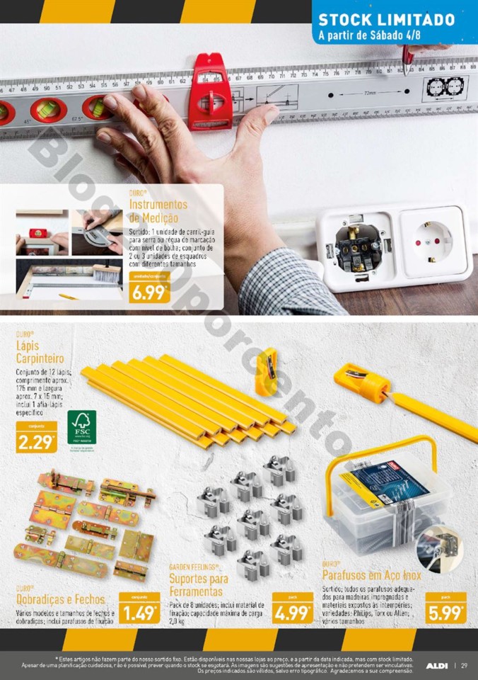 Antevisão Folheto ALDI Promoções a partir de 1 