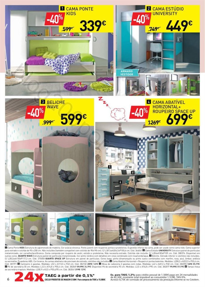 Novo Folheto CONFORAMA promoções de 9 a 23 fever