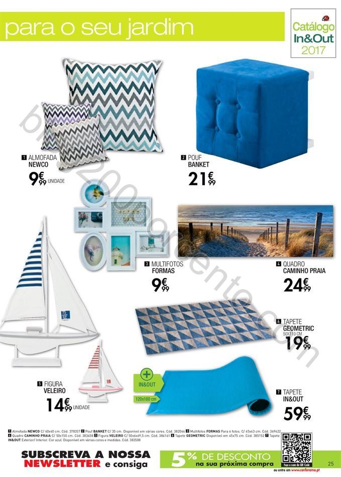 Antevisão Folheto CONFORAMA In&amp;Out de 6 abril a 2