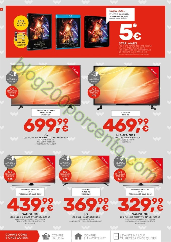 Novo Folheto WORTEN promoções de 3 a 16 março p