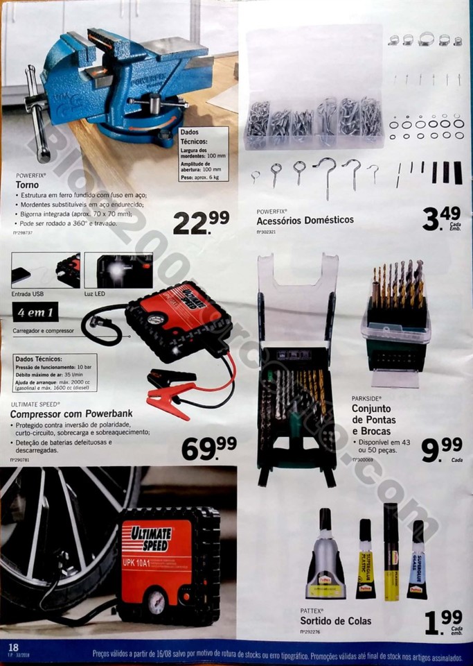 antevisao folheto lidl bazar promocoes 13 e 16 ago