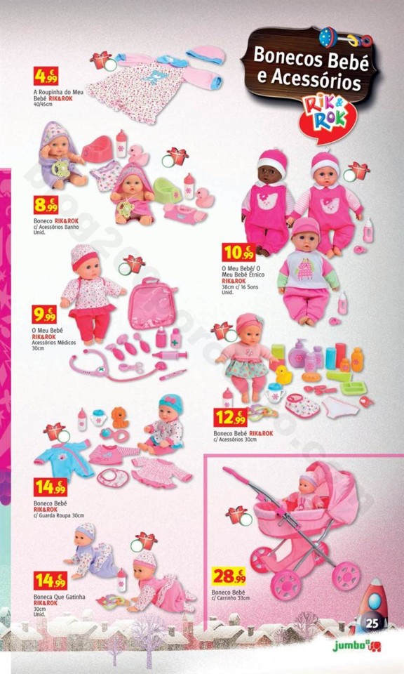 Antevisão Folheto JUMBO Brinquedos Natal promoç