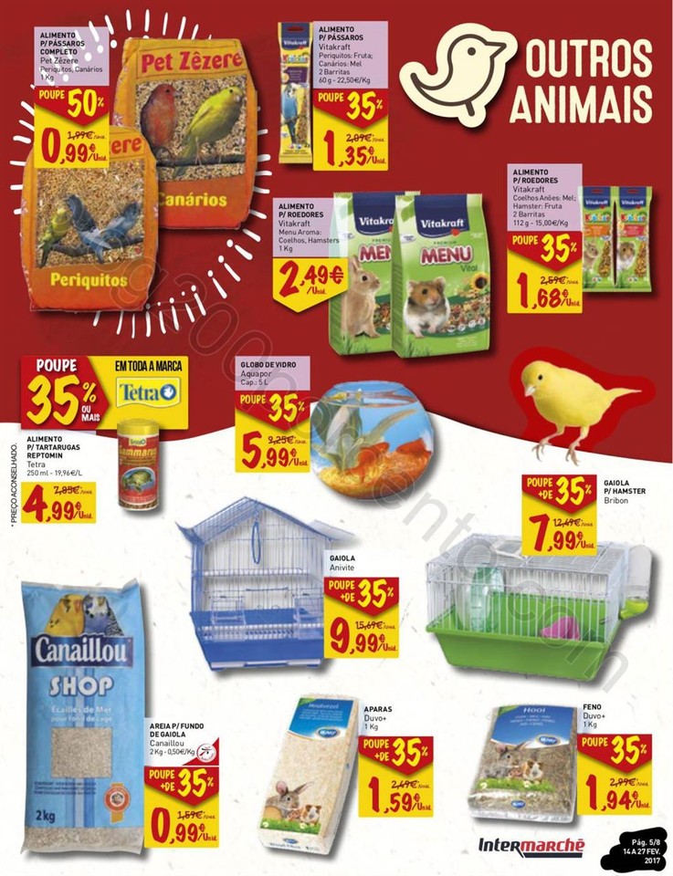 Antevisão Folheto INTERMARCHÉ Pets promoções d