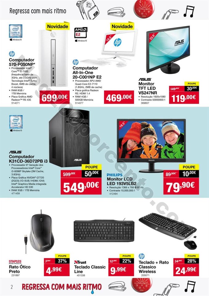 01 antevisão Folheto STAPLES Tecnologia 7 a 26 se