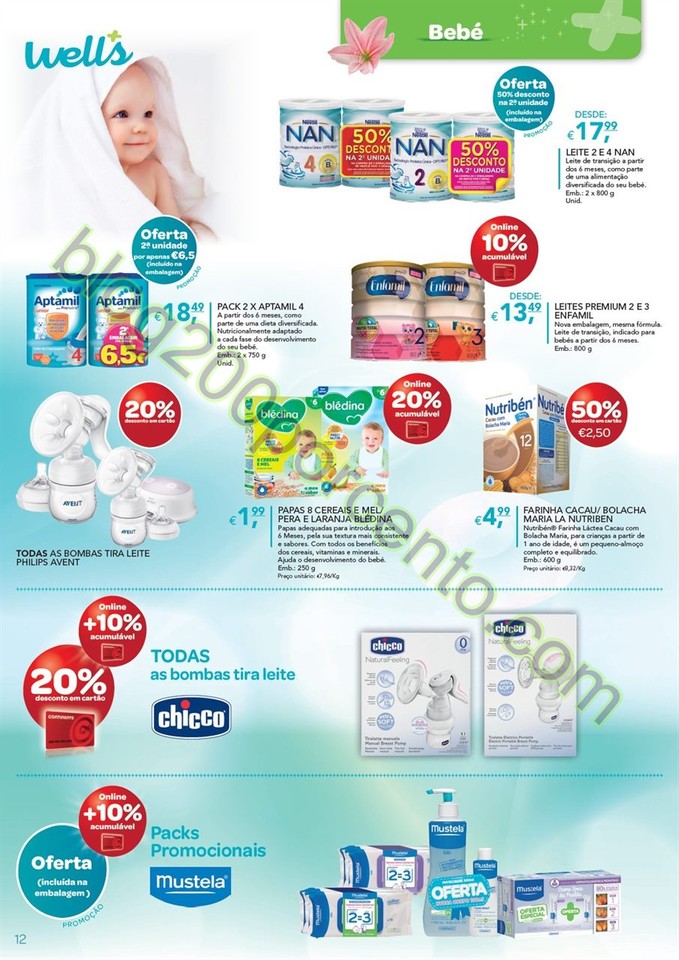 Novo Folheto WELLS Primavera promoções até 27 m