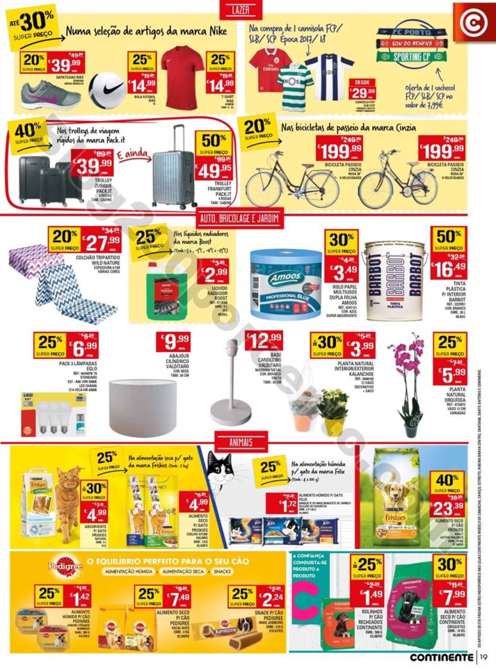 Antevisão folheto continente Madeira promoções 