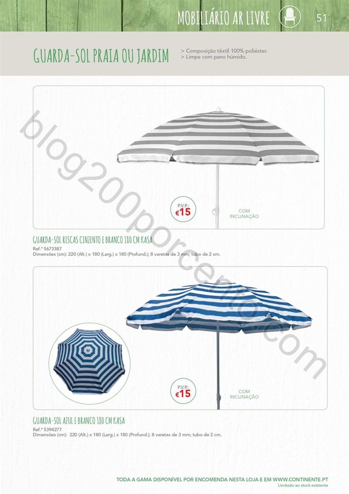 Novo Folheto CONTINENTE Ar Livre até 15 agosto p5