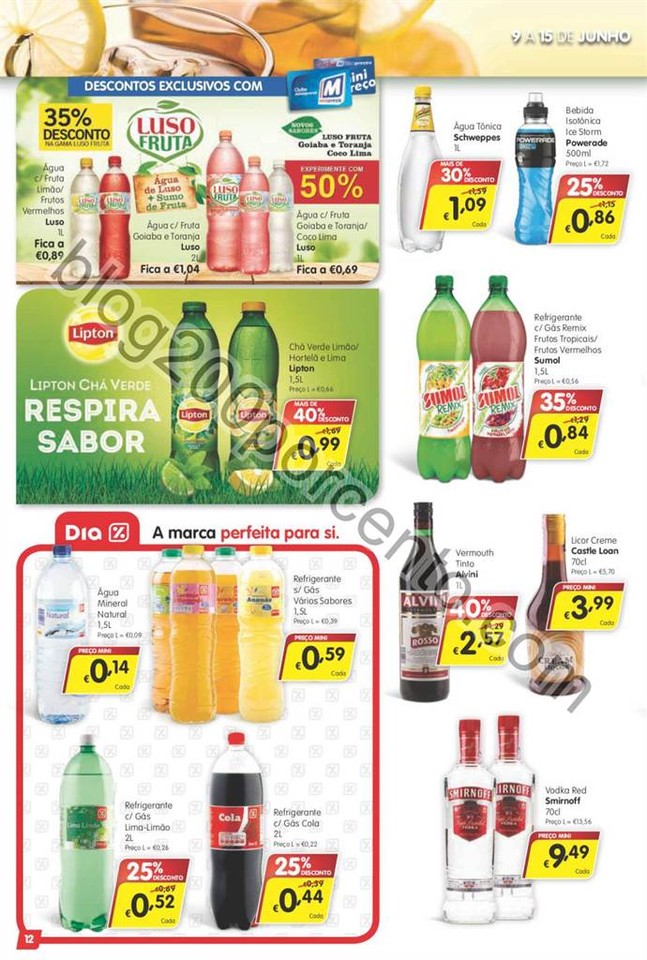 Antevisão Folheto MINIPREÇO Promoções de 9 a 1