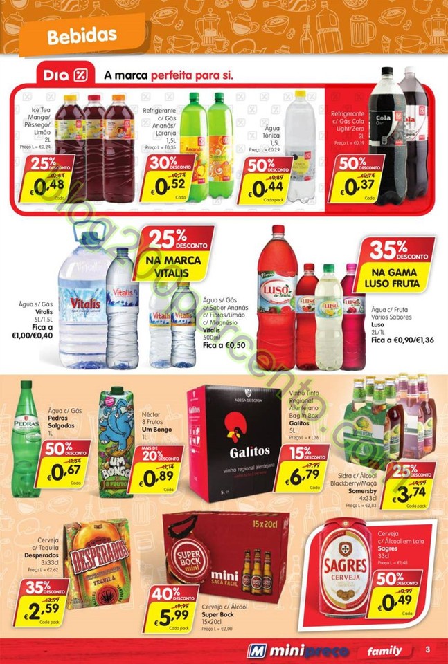 Antevisão Folheto MINIPREÇO Family Promoções d
