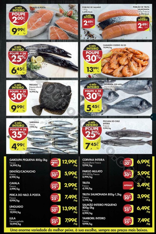 Novo Folheto PINGO DOCE Super Promoções de 1 a 7