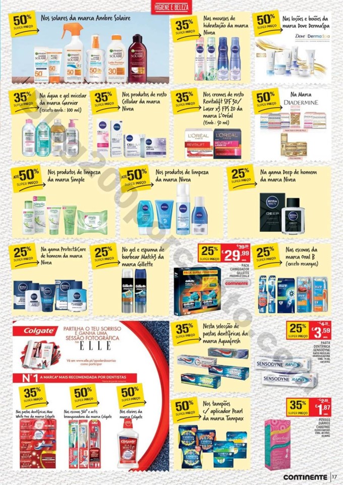 Antevisão Folheto CONTINENTE Promoções de 17 a 