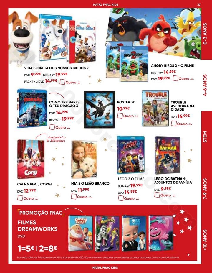 Antevisão Folheto Natal FNAC Kids promoções at