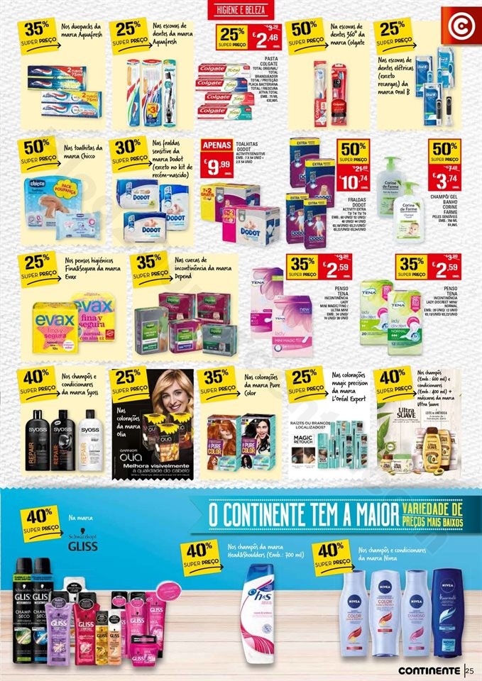 Antevisão Folheto CONTINENTE Promoções de 5 a 1