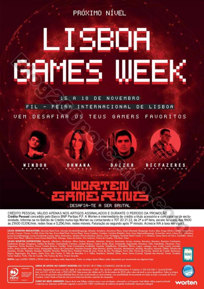 Antevisão Folheto WORTEN Especial promoções de 