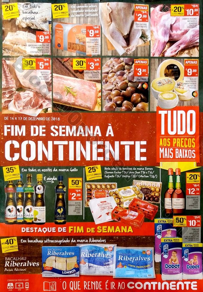 folheto continente fim de semana 14 a 17 dezembro_