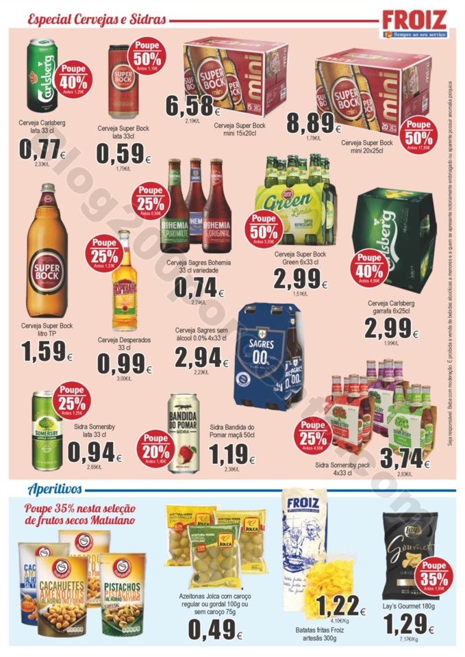 Antevisão Folheto FROIZ Promoções de 24 abril a