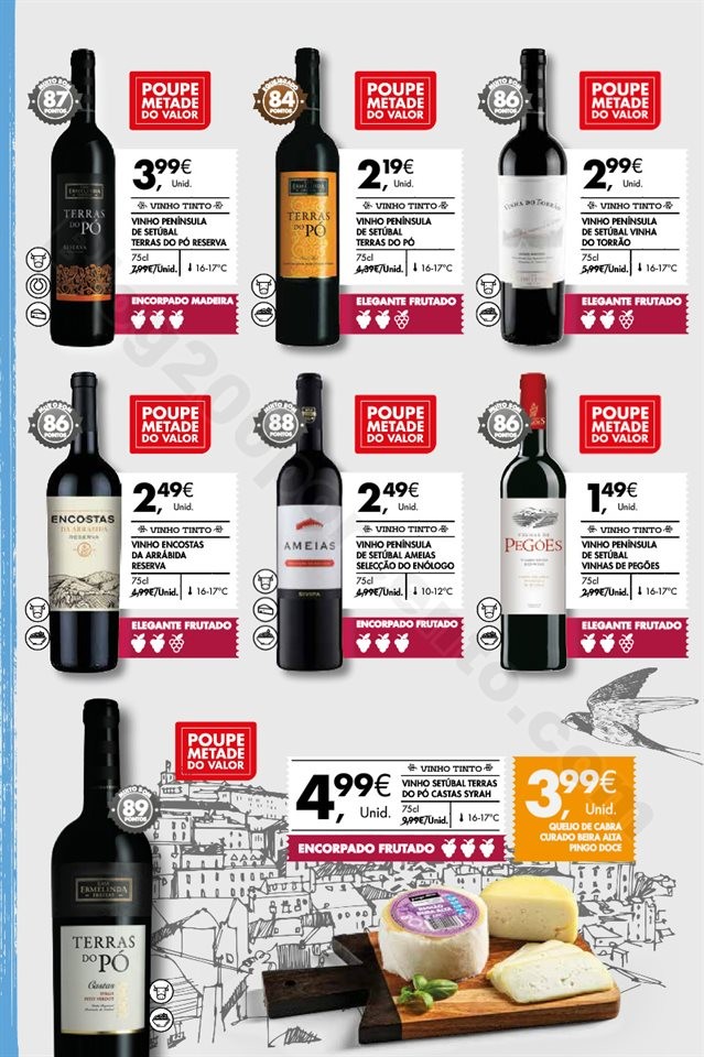 Antevisão Folheto PINGO DOCE Vinhos e Sabores Pro