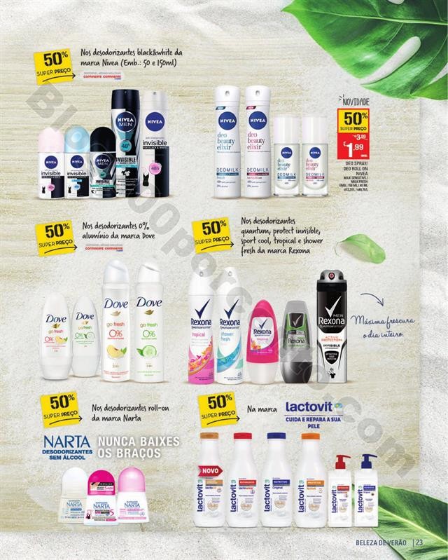 Antevisão Folheto CONTINENTE Beleza de Verão Pro