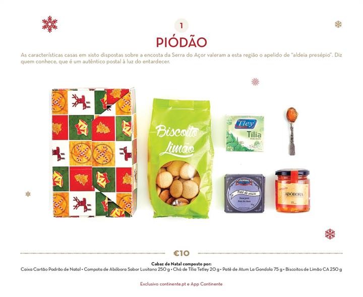 Antevisão Folheto CONTINENTE Cabazes de Natal Pro