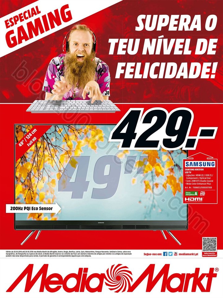 Antevisão Folheto MEDIA MARKT Promoções de 20 a