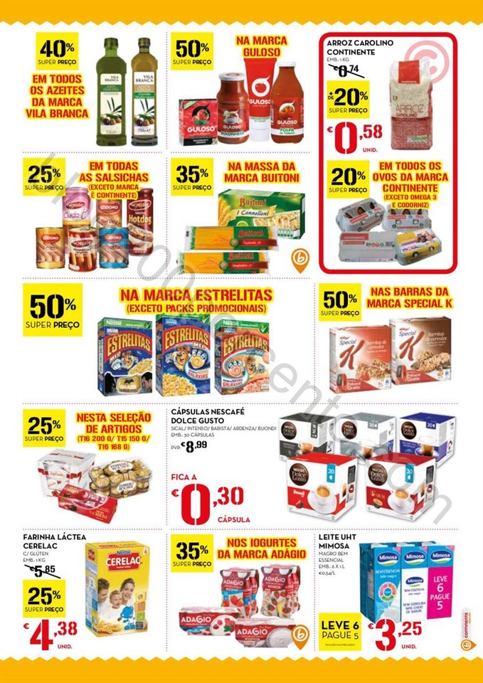 Antevisão Folheto CONTINENTE Fim de semana de 28 