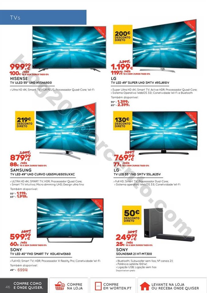 Tudo para o lar WORTEN promoções até 2 agosto p