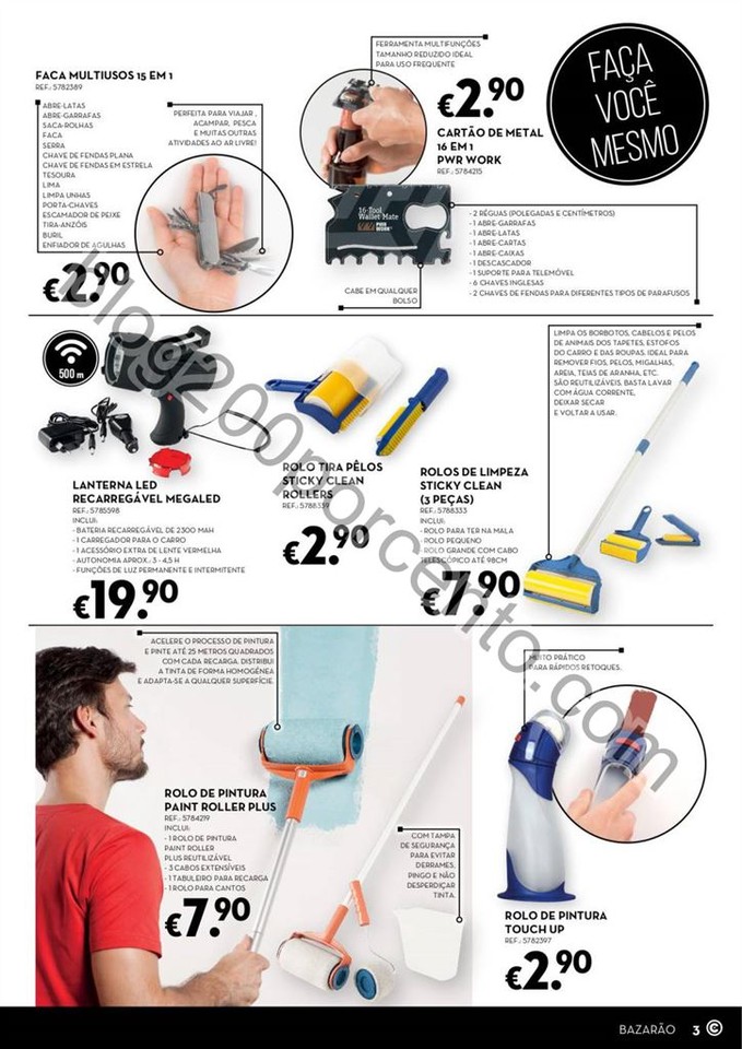 Antevisão Folheto CONTINENTE Bazarão promoções