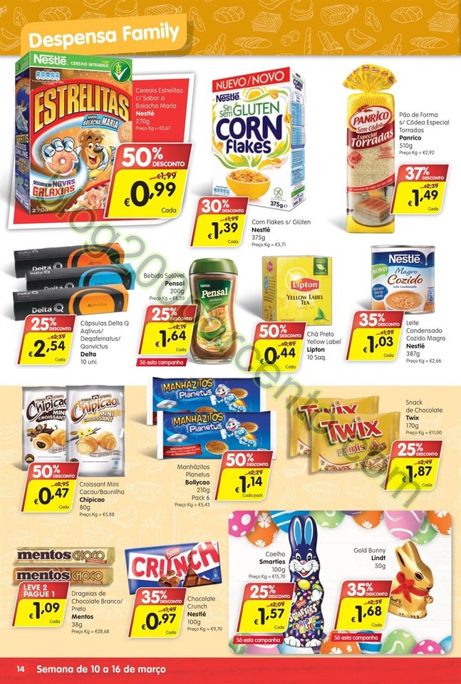 Antevisão Folheto MINIPREÇO Family de 10 a 16 ma