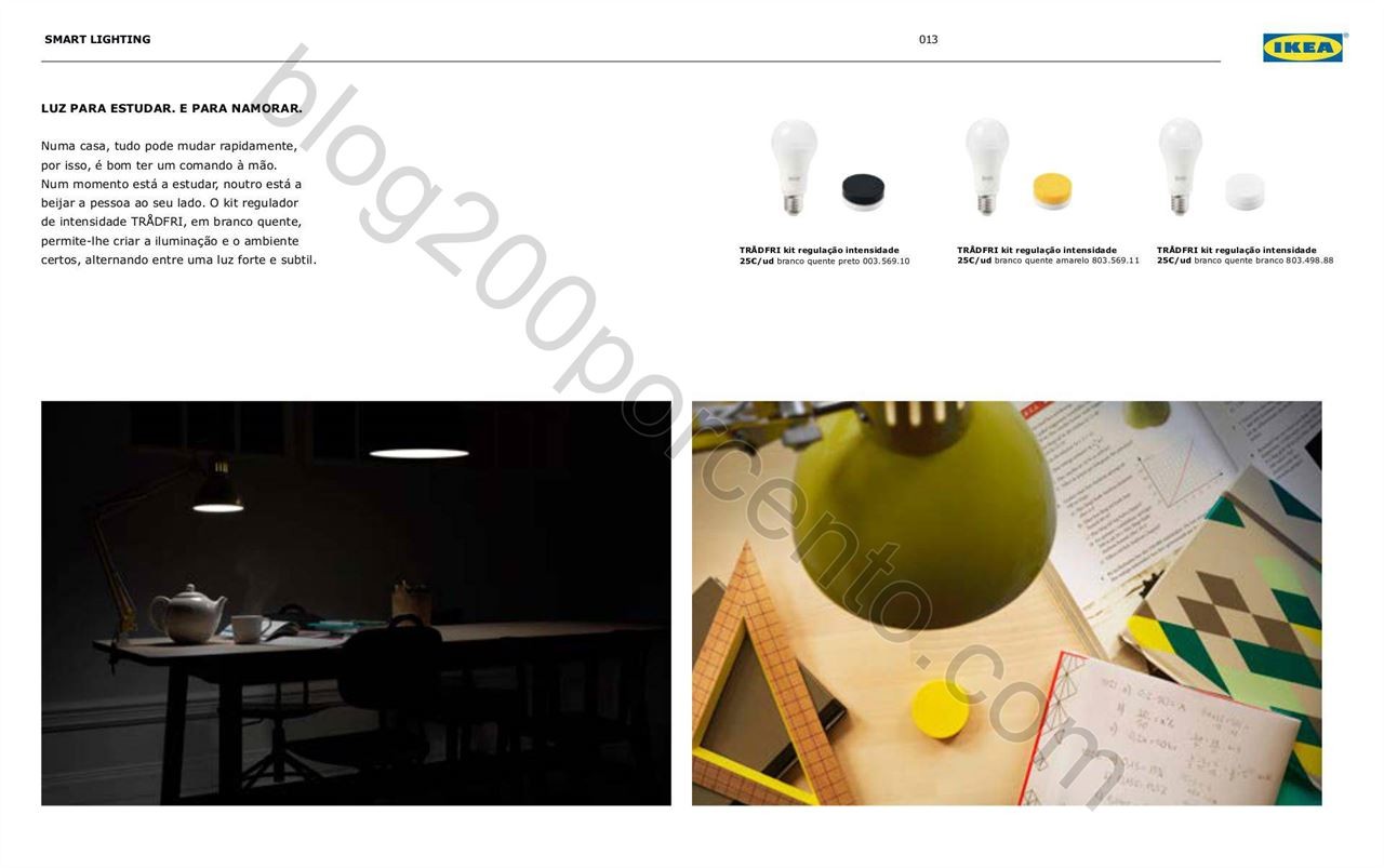 Antevisão Folheto IKEA Smart Lighting promoções
