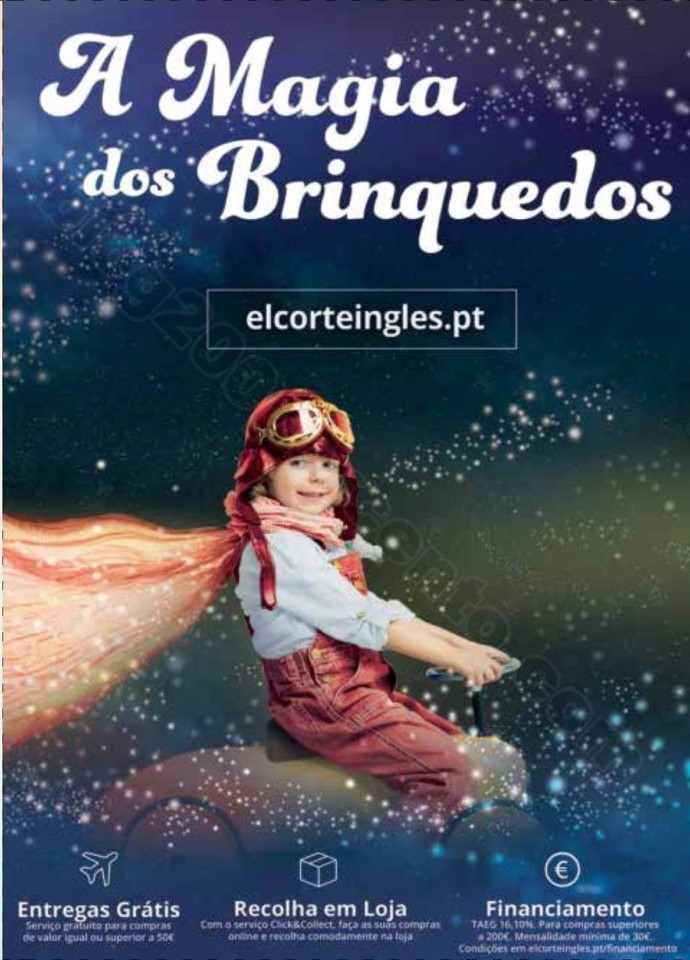 Antevisão Folheto Brinquedos Natal El Corte Ingl