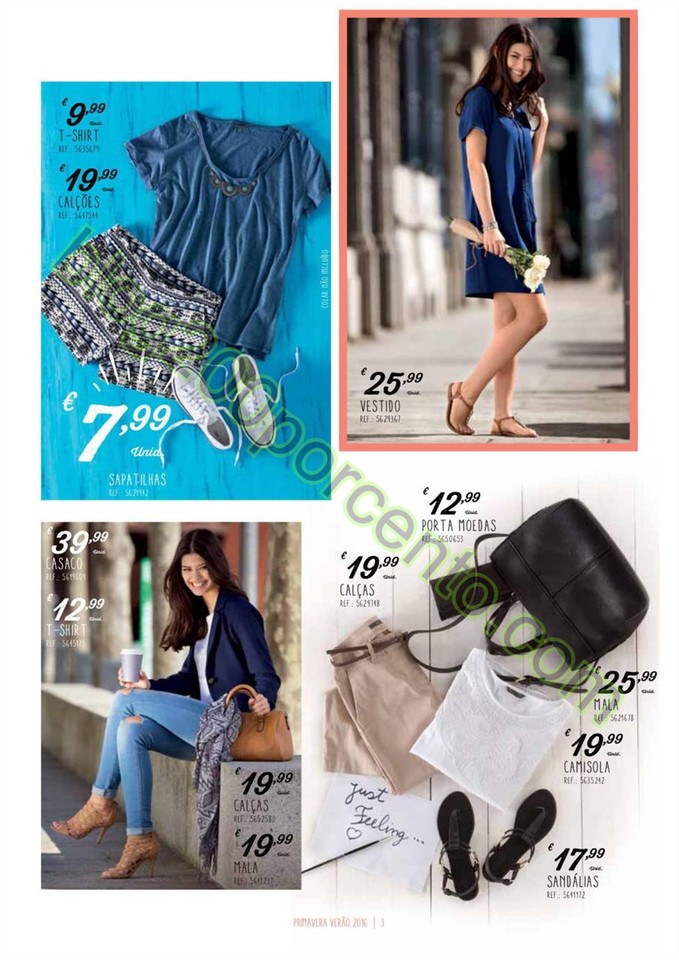 Antevisão Folheto CONTINENTE Moda Primavera de 8 