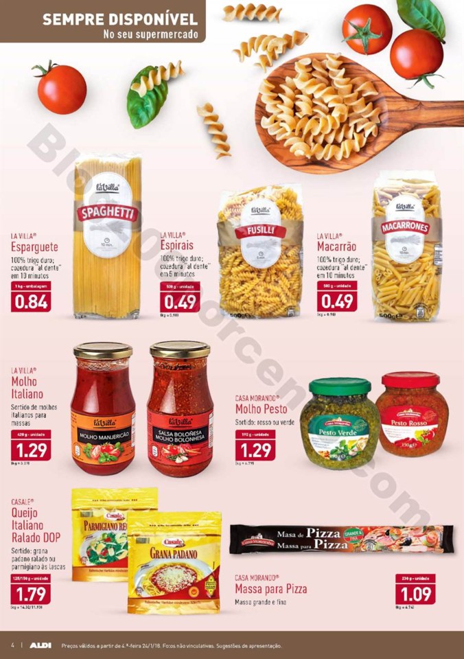 Antevisão Folheto ALDI promoções a partir de24 
