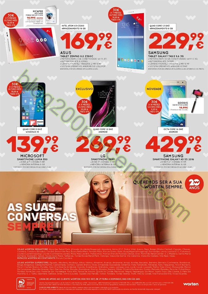 Antevisão Folheto WORTEN Promoções de 11 fevere