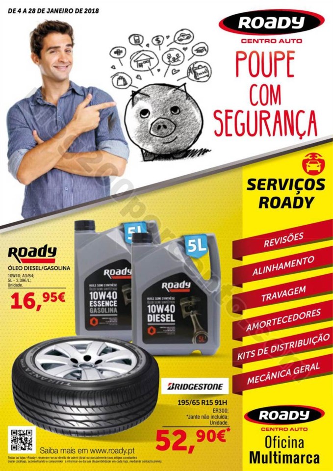 Antevisão Folheto ROADY promoções de 4 a 28 jan