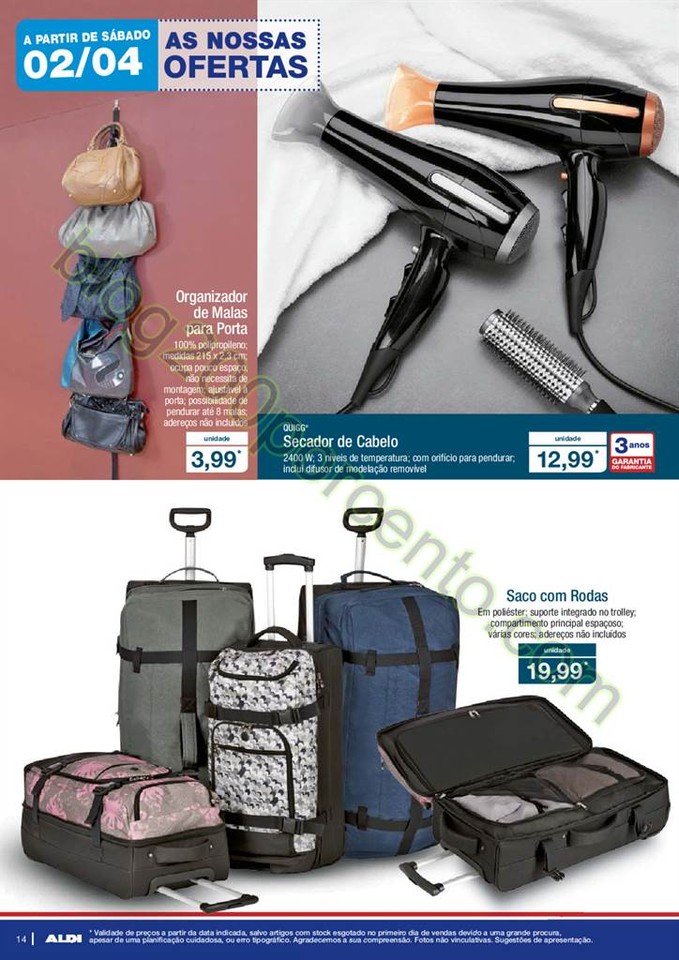 Antevisão Folheto ALDI promoções a partir de 30