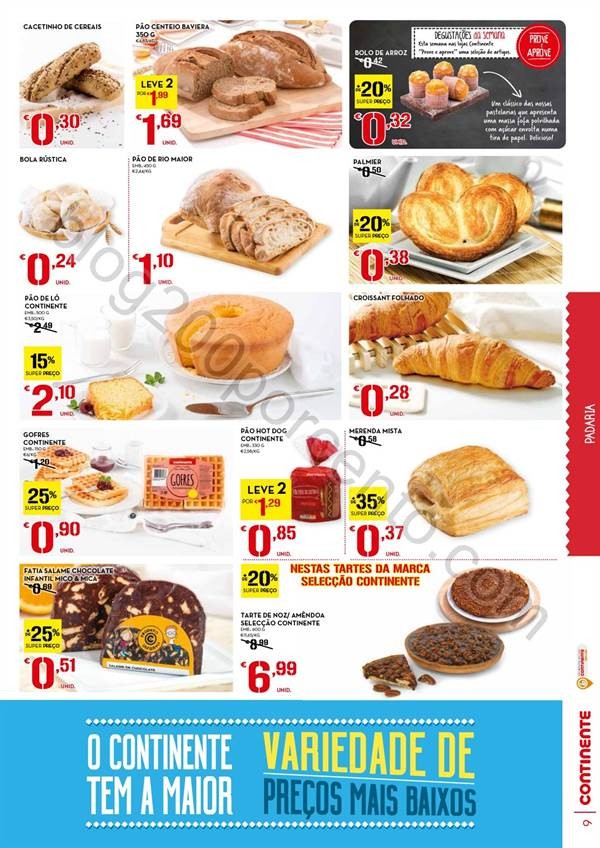 Antevisão Folheto CONTINENTE Promoções de 13 a 