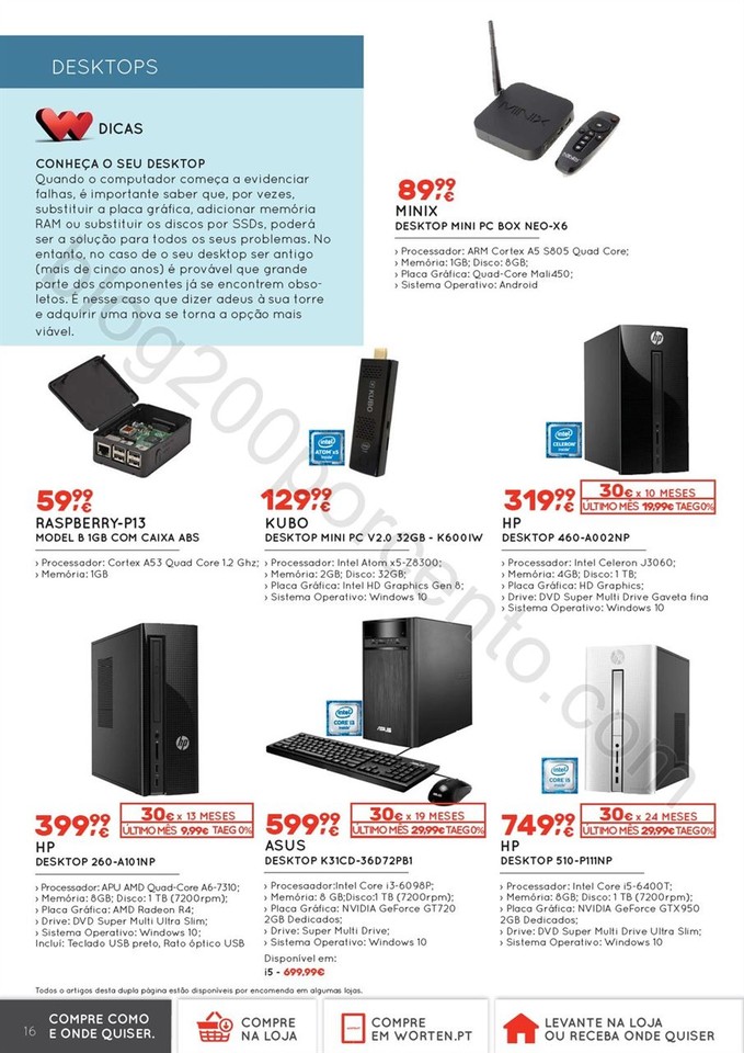 Antevisão Folheto WORTEN Especial Tecnologia de 2